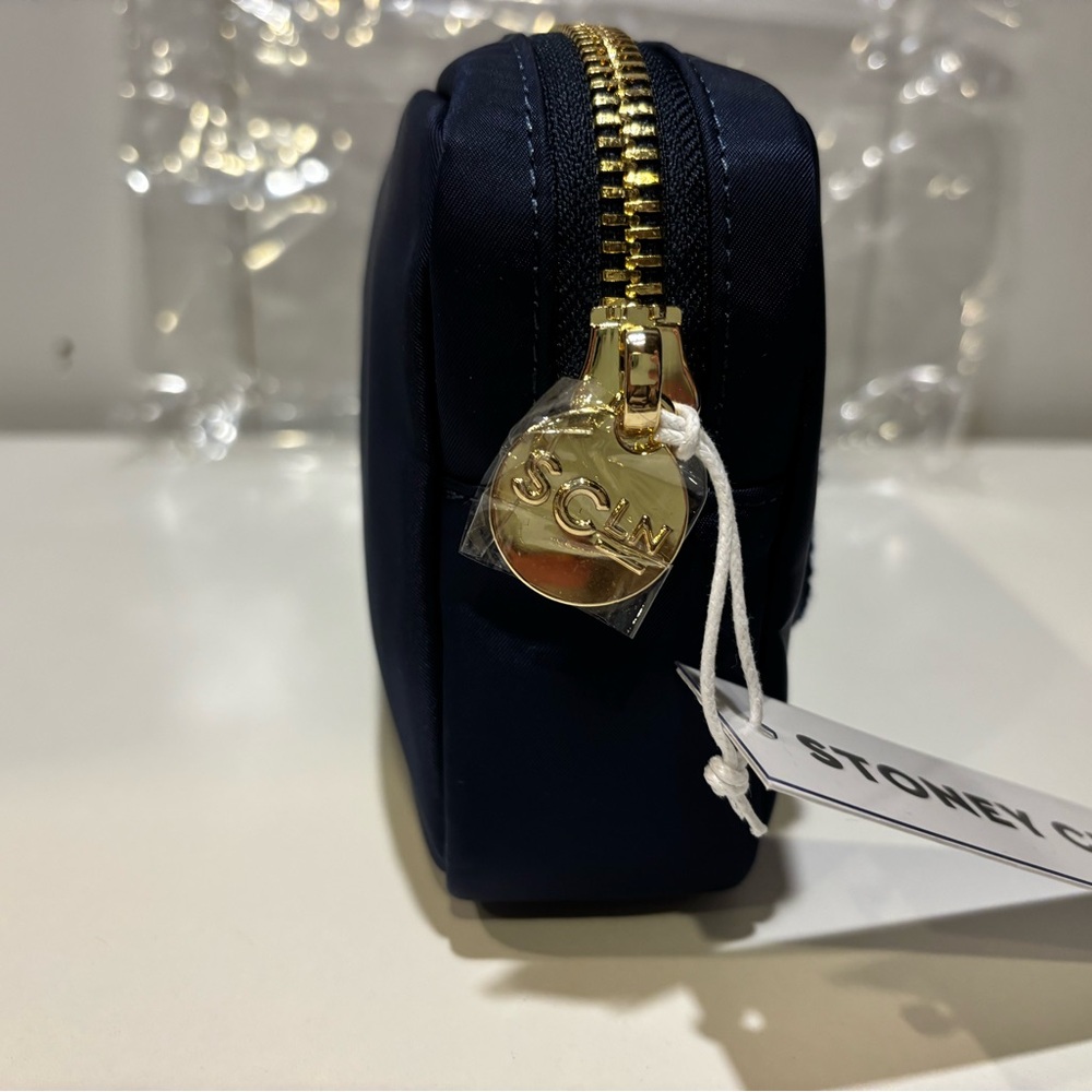Stoney Clover Lane Glam Small Pouch - Sapphire (pre patched) - Picture 2 of 16